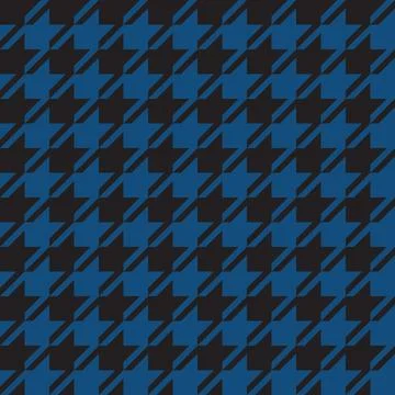 Houndstooth vector seamless pattern. Houndstooth background Stock Illustration