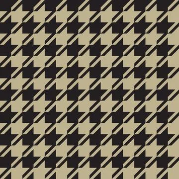 Houndstooth vector seamless pattern. Houndstooth background Stock Illustration