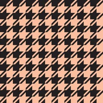 Houndstooth vector seamless pattern. Houndstooth background Stock Illustration