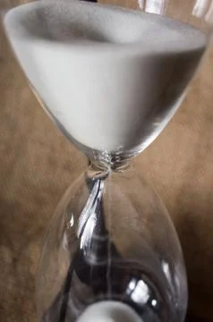 Hour glass sand timer Stock Photos
