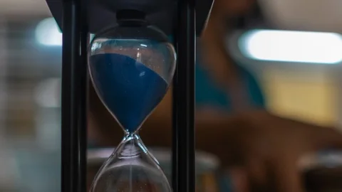 Hour Glass Time Lapse Stock Footage 127130258
