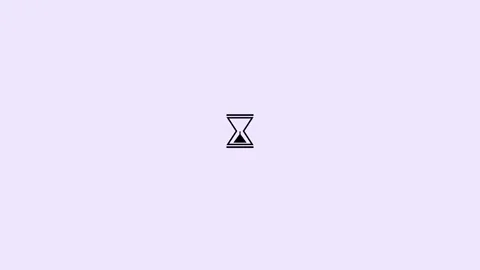 Hourglass animation, animated loading game progress screen in white background Stock Footage 296488898
