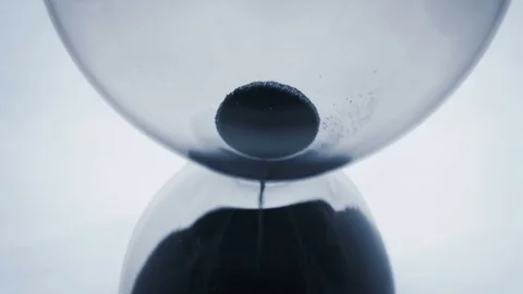 Hourglass close up 4k Stock Footage 70717195