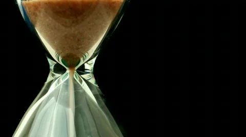 Hourglass close up Stock Footage 542507