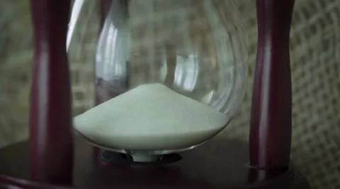 Hourglass Close Up Macro Stock Footage 37035881