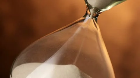 Hourglass closeup Video stock 22127436