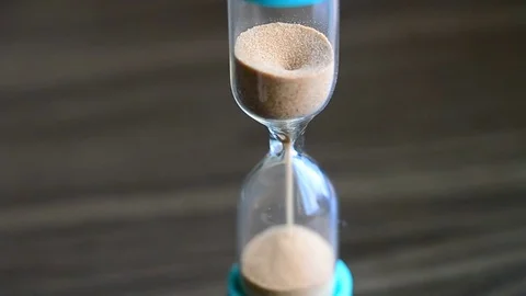 Hourglass closeup Stock Footage 74288223