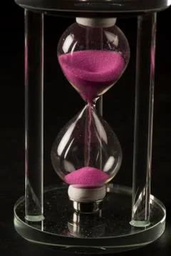 Hourglass concept. Stock Photos