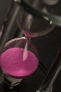 Hourglass concept. Stock Photos