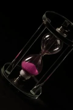Hourglass concept. Stock Photos