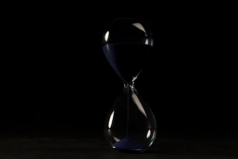 Hourglass concept. Stock Photos