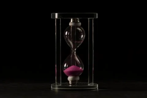 Hourglass concept. Stock Photos