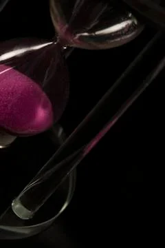 Hourglass concept. Foto stock