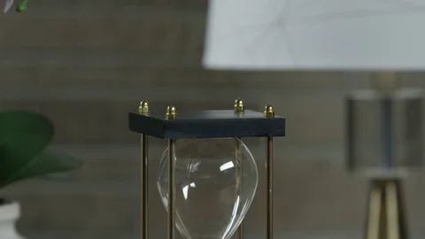 Hourglass at an end Stock Footage 113937408
