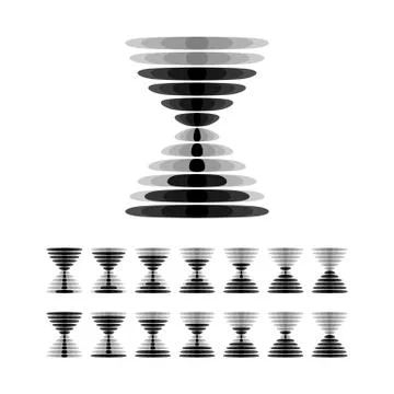 Hourglass icon Stock Illustration