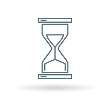 Hourglass icon Stock Illustration