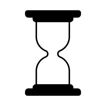 Hourglass icon Stock Illustration
