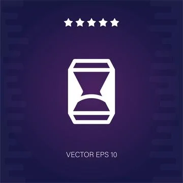 Hourglass  icon Stock Illustration