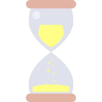 Hourglass icon rate vector time sand glass 스톡 일러스트