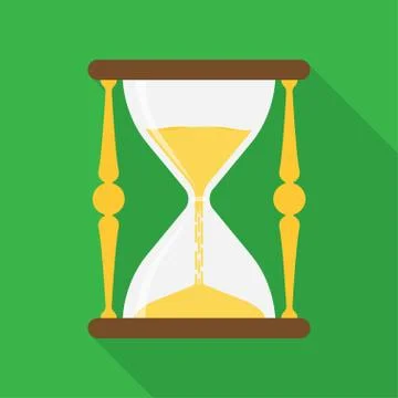 Hourglass icon Vector Stock Illustration