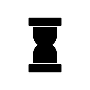 Hourglass icon vector Stockillustratie