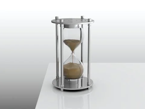 Hourglass Stock Illustration