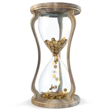 Hourglass Stock Illustration