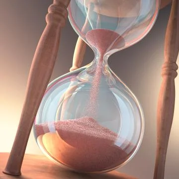 Hourglass Stock Illustration