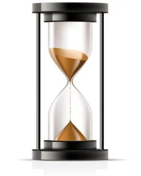 Hourglass Stock-Illustration