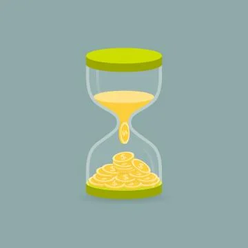 Hourglass Stock Illustration