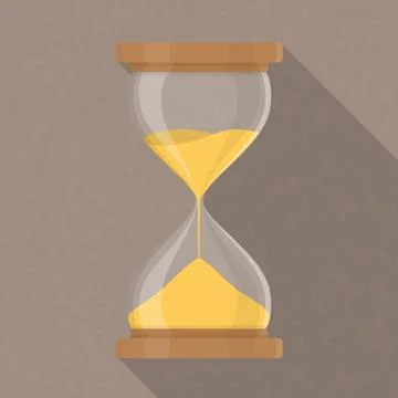 Hourglass Stock-Illustration