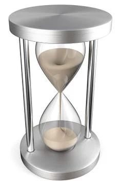Hourglass. Stock Illustration
