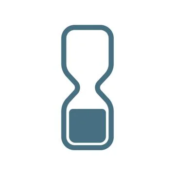 Hourglass Stock-Illustration