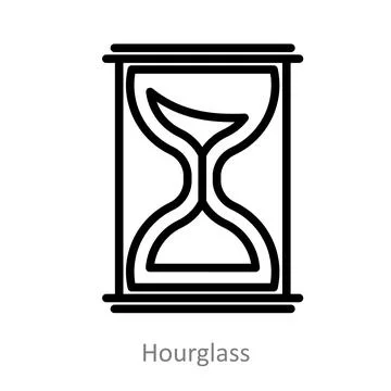 Hourglass Stock Illustration
