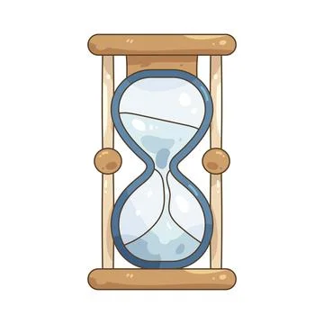 Hourglass Ilustración de archivo