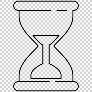Hourglass Illustrazione stock