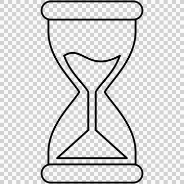 Hourglass Stock Illustration