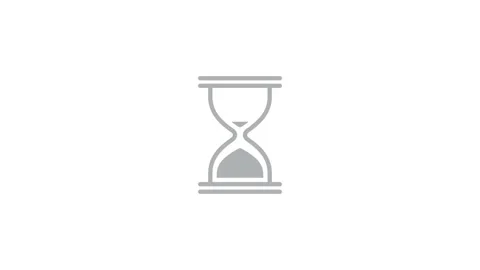 Hourglass Loading Cursor Animation.loop Animation Stock Footage 142596885