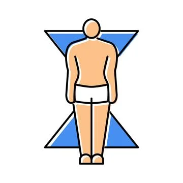 Man anatomy silhouette size. Human body full measure male figure