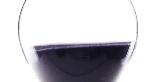 Hourglass pouring time Stock Footage 42245131