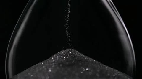Hourglass, Slow motion Stock Footage 9305292