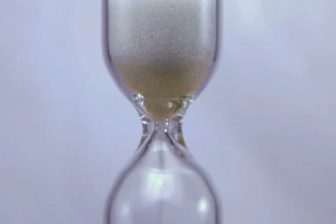 Hourglass Time Lapse Stock Footage