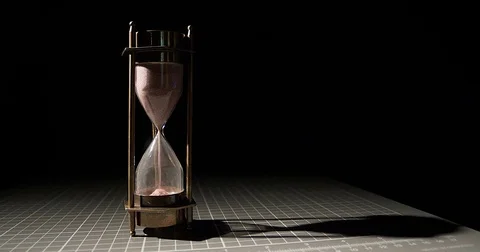 Hourglass Time Lapse Stock Footage 85051728