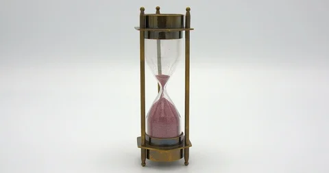 Hourglass Time Lapse Stock Footage 89734835