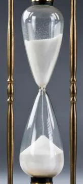 Hourglass of time. Stock Photos