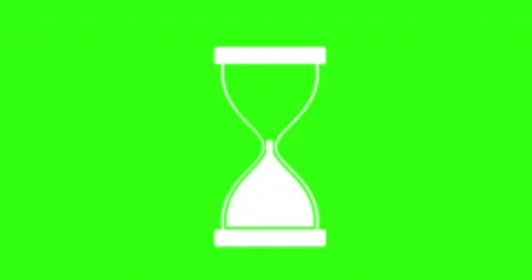 Hourglass video animation Stock Footage 147988027