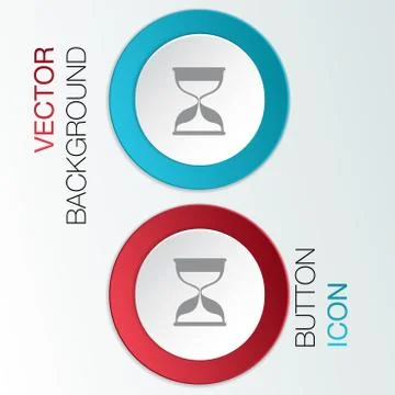 Hourglass waiting. Stock Illustration