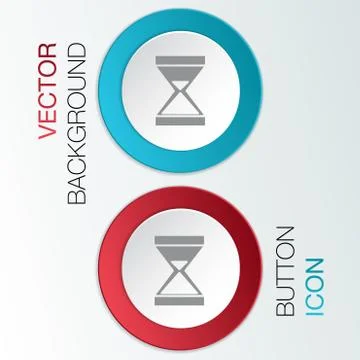 Hourglass waiting Stock Illustration