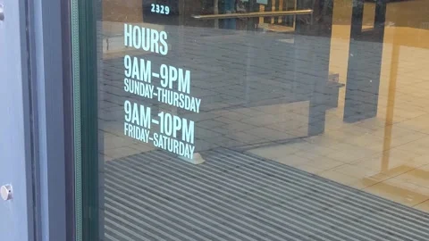 Hours Of Operation Stock Footage ~ Royalty Free Stock Videos | Pond5