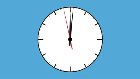 The hours seconds and minutes 스톡 동영상 82120953